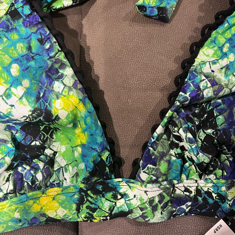 NWT 14/14D La Blanca 2 Piece Swimsuit - Picture 2 of 8
